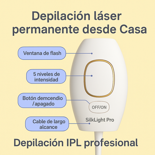 Depiladora laser desde casa: ¡Dile adiós al vello para siempre!