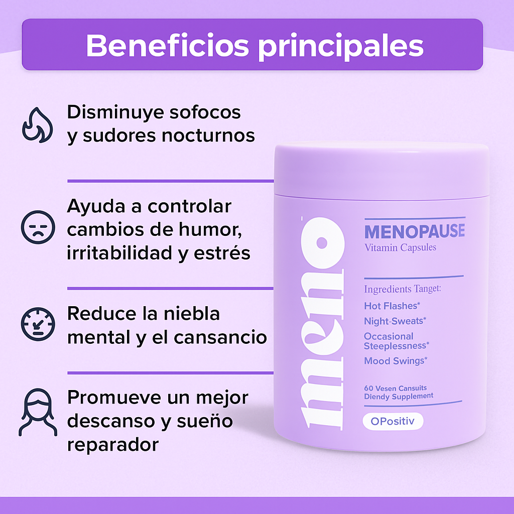 MENO®  Bienestar y Energía en la Menopausia
