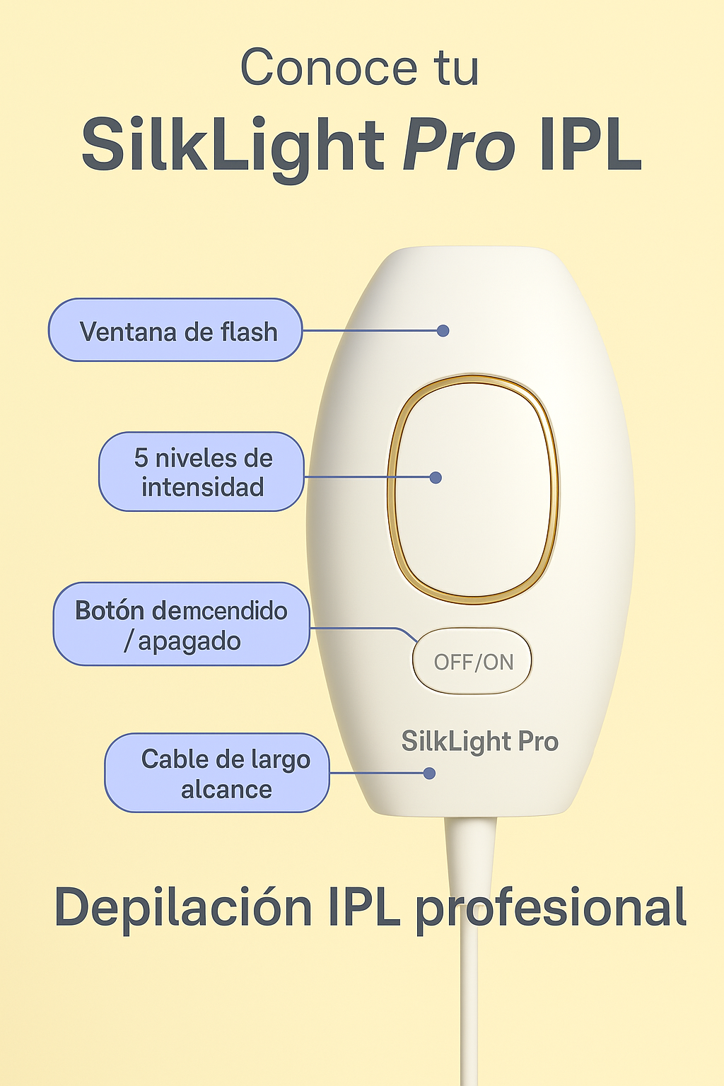 Depiladora laser desde casa: ¡Dile adiós al vello para siempre!
