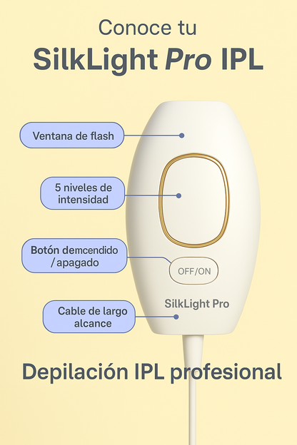 Depiladora laser desde casa: ¡Dile adiós al vello para siempre!