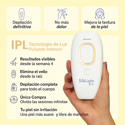 Depiladora laser desde casa: ¡Dile adiós al vello para siempre!