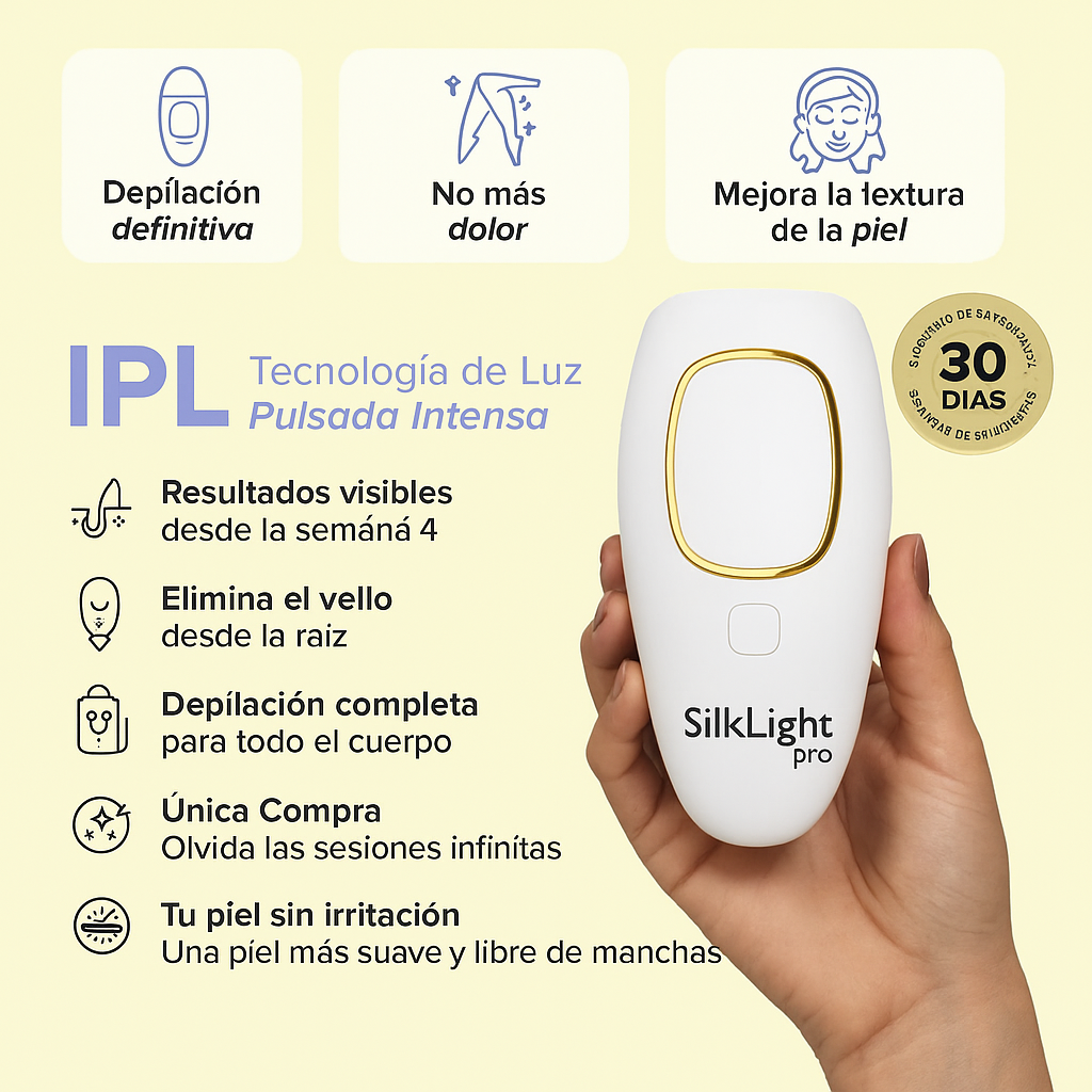 Depiladora laser desde casa: ¡Dile adiós al vello para siempre!